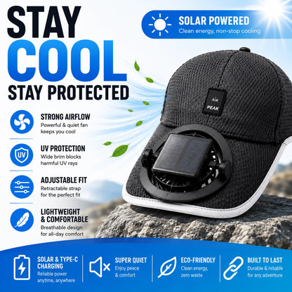 AirPeak™ Solar Fan Cap